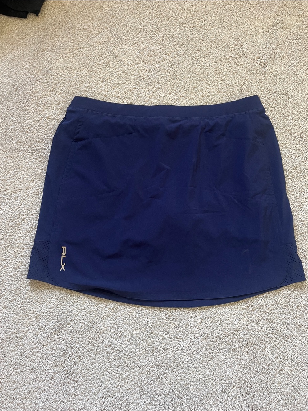 RLX Ralph Lauren Navy Athletic Skort
